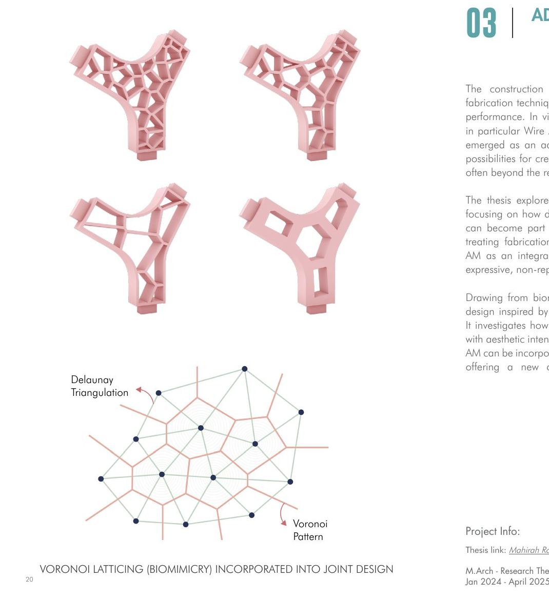Voronoi joint iterations