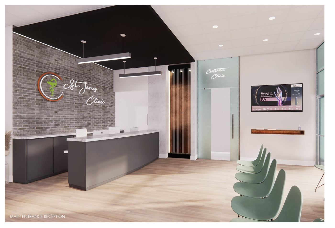 Main entrance reception